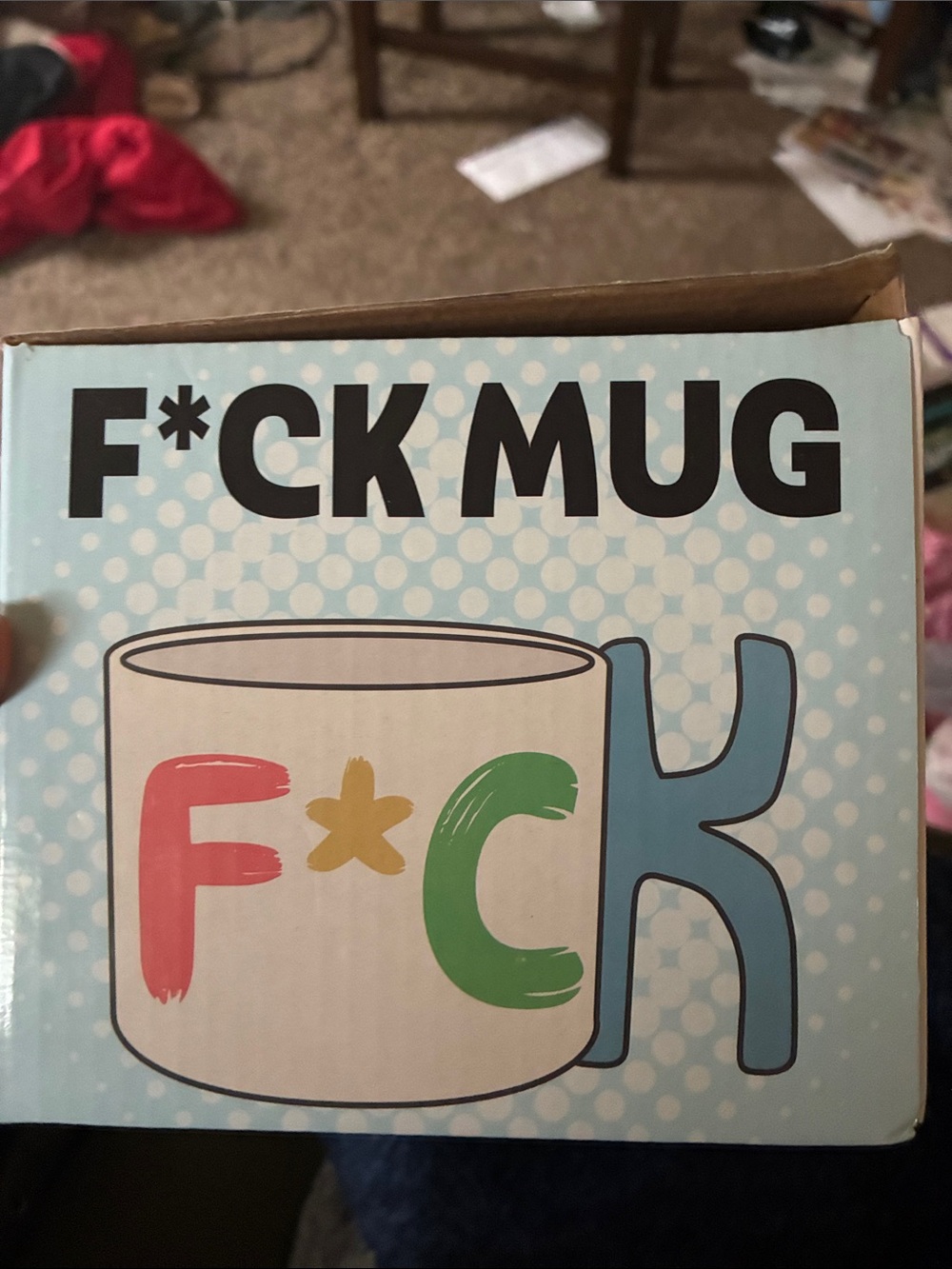 F*ck Mug - Colorful Graphic Ceramic Coffee Mug
